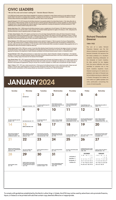 African-American Heritage: Dr. M Luther King Jr. calendar blank open image