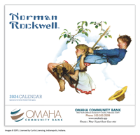 	Norman Rockwell Appointment Calendar - Stapled calendar cover ad image