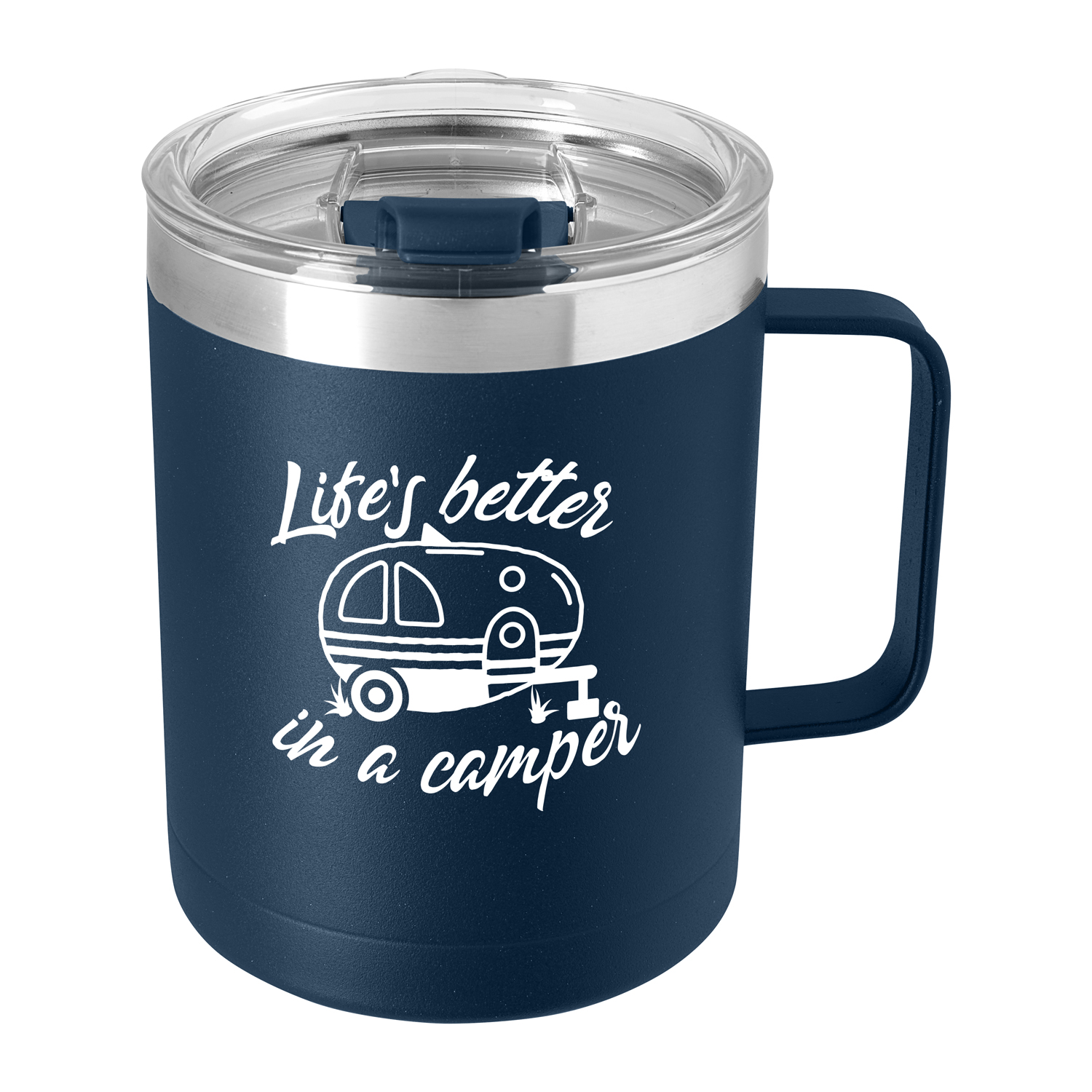 Stainless Steel Camp Mug - 14 oz.