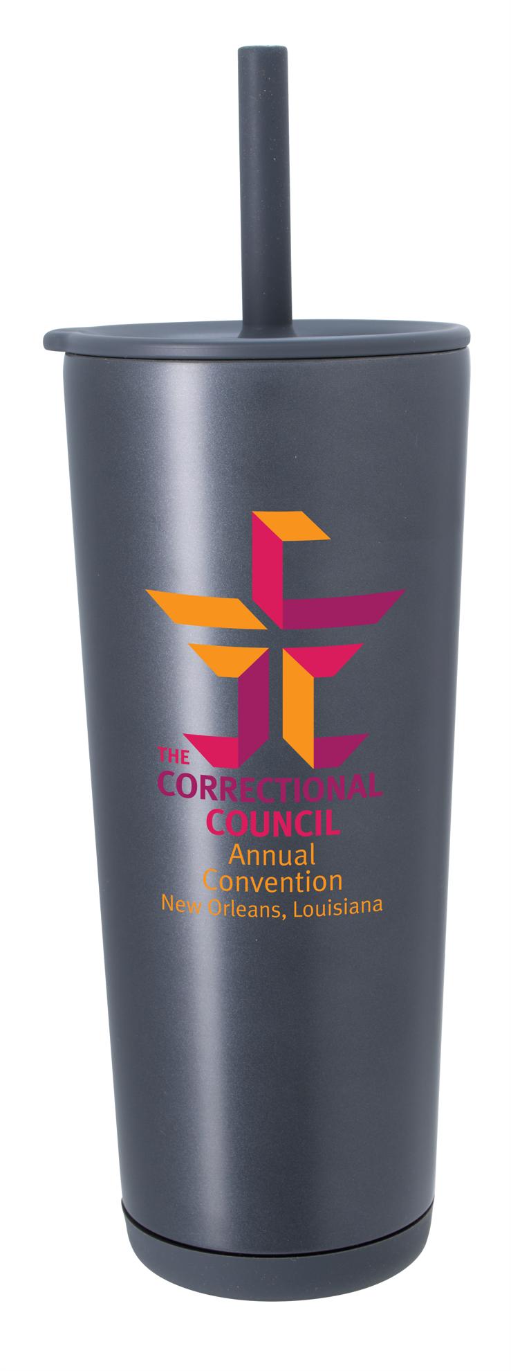 Astrid Recycled Stainless Steel Vacuum Tumbler - 24 oz.