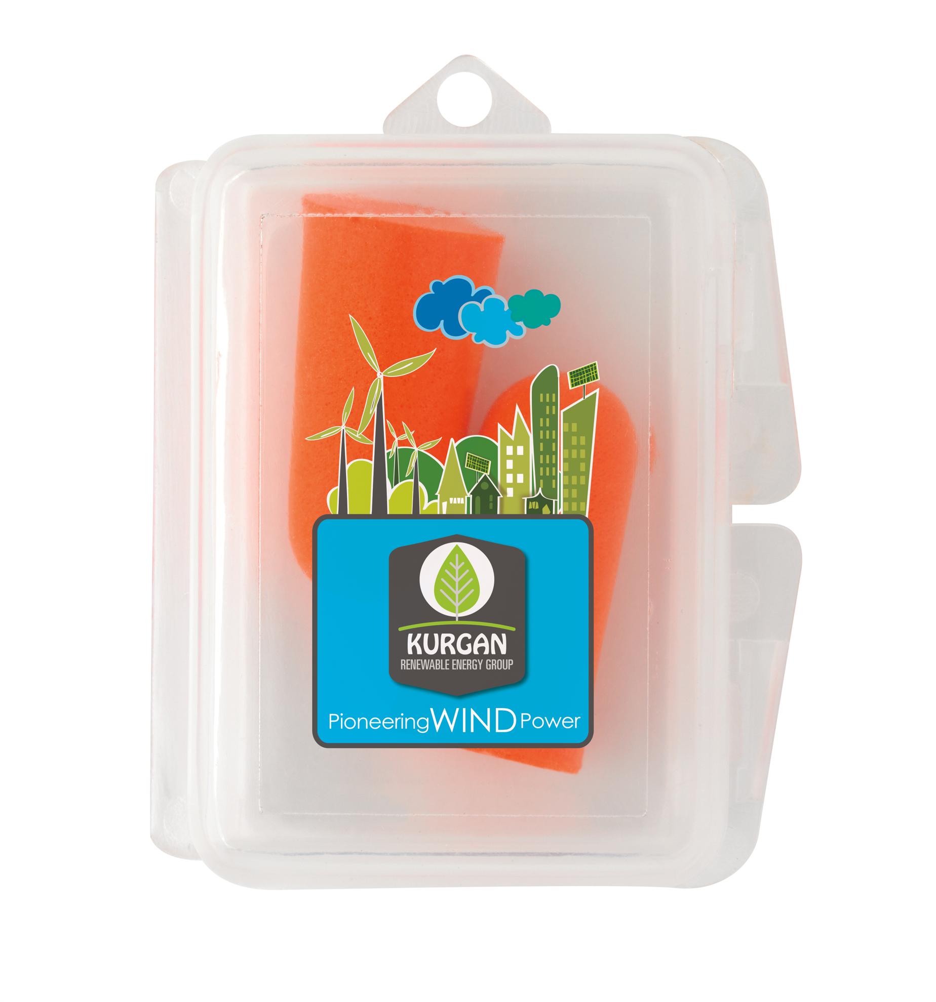 Travel Ear Plugs in Case