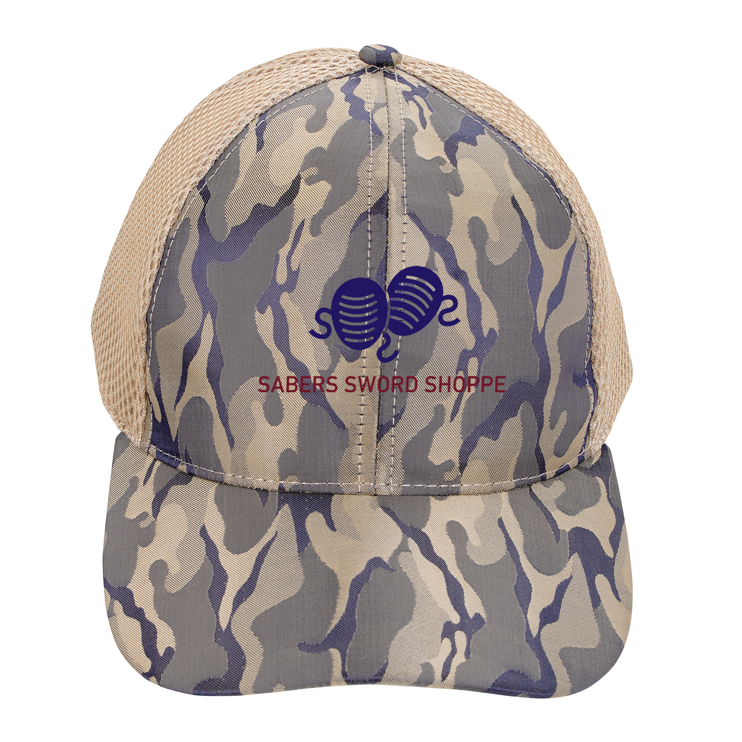 Camo Sports Mesh Cap