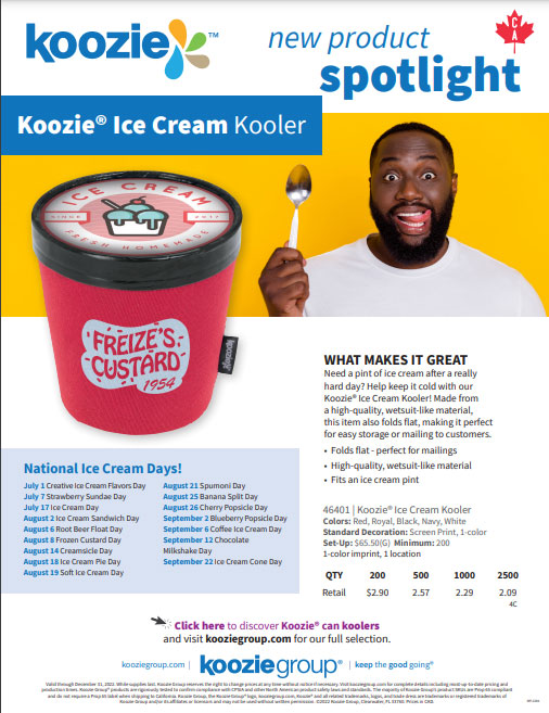 Koozie Ice Cream Kooler Spotlight (.pdf)