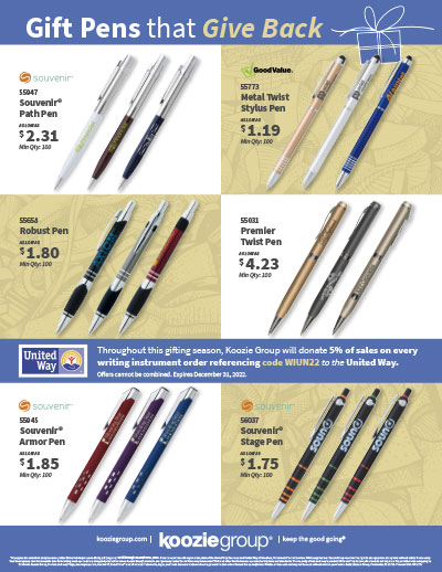 Gift Pens that Give Back (.pdf)