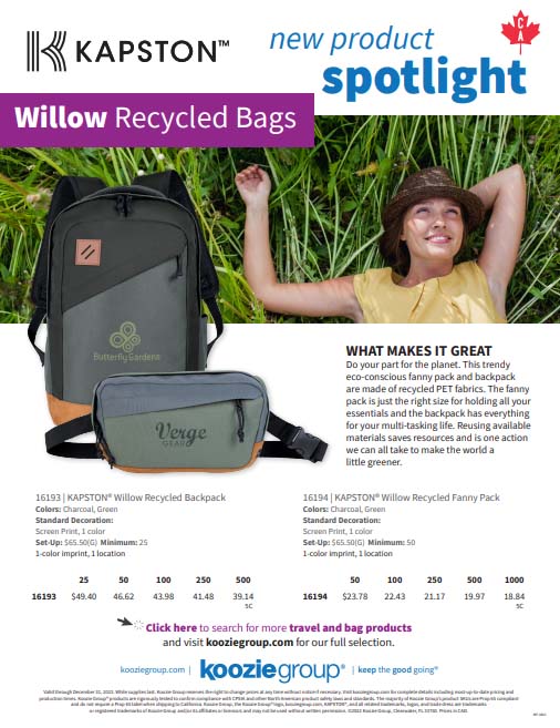 Willow Bags Spotlight (.pdf)