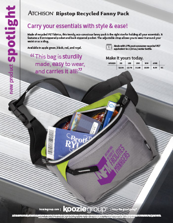 New Product Spotlight - Ripstop Fanny Pack (.pdf)
