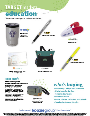 Education - Target Markets (.pdf)